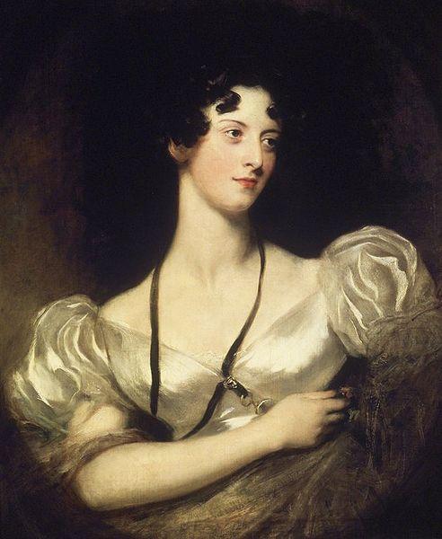 Sir Thomas Lawrence Portrait of Miss Caroline Fry France oil painting art